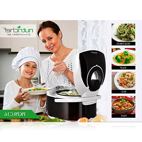 NutriChef - Countertop Preset Cooking Modes, Display