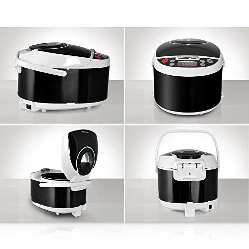 NutriChef Pressure - Countertop Multi-Cooker Preset Cooking Modes, Display