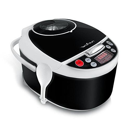 NutriChef Pressure - Countertop Multi-Cooker Preset Cooking Digital Display